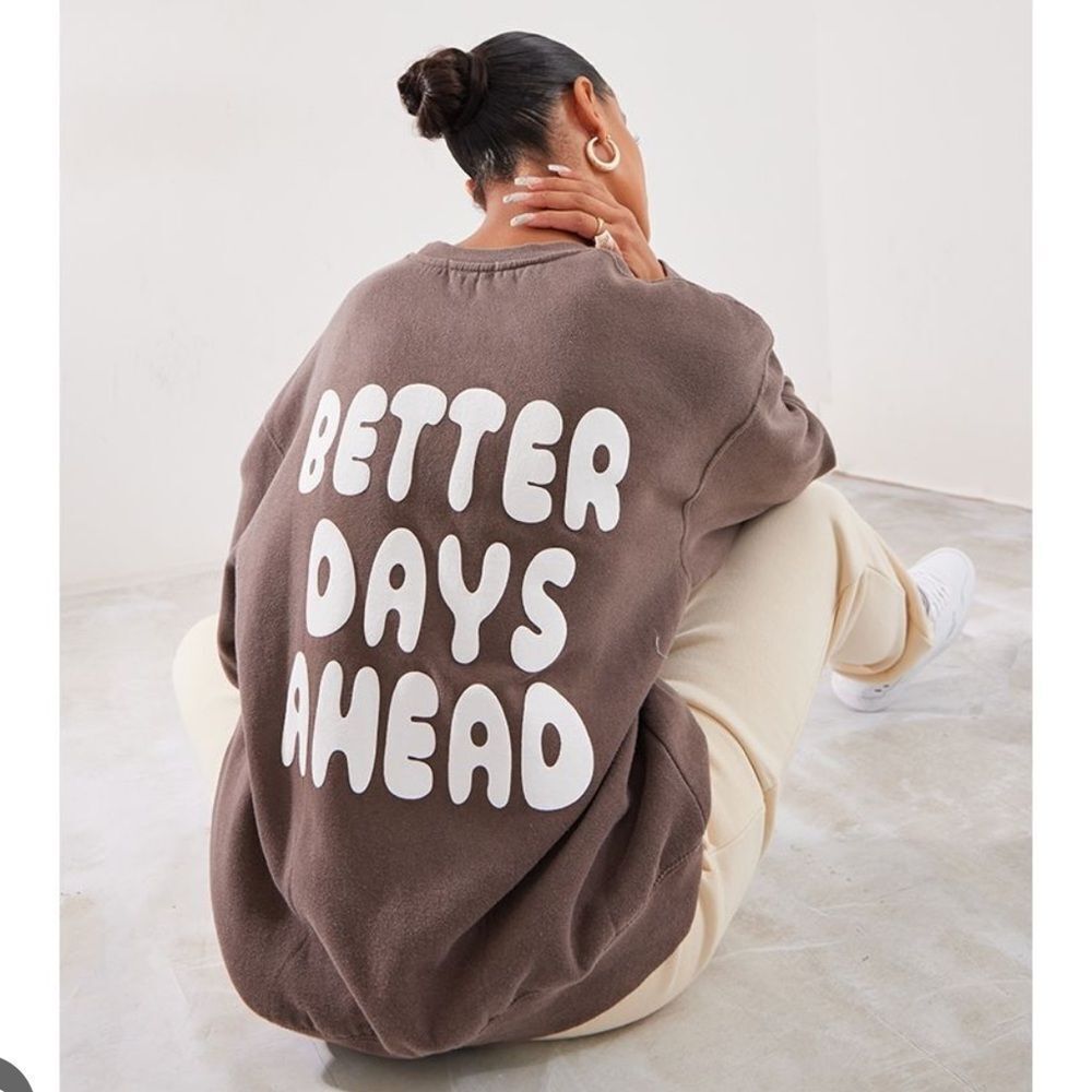 Pretty little thing brown sweater #20